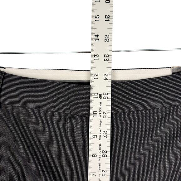 New Lane Bryant Pinstripe Wide Leg Pleated Trousers Formal Business Pants 18 - Picture 6 of 13